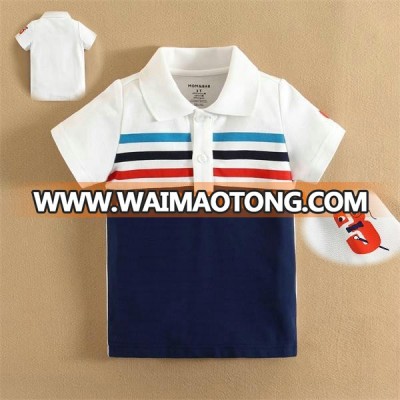 Design Summer 2015 Wholesale Factory Korean Fashion Polo Shirt(15039)