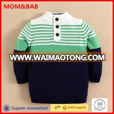 Knitted mom and bab Fashion Kids Sweater for Boys Autumn Long Sleeve Design